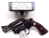 S & W CHIEF SPECIAL TARGET ORIGINAL NUMBERED BOX AND FACTORY LETTER - 1 of 15