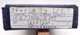 SMITH & WESSON MODEL 36-1 CHIEF SPECIAL TARGET 3" BOX + EXTRAS FACTORY LETTER 99%+++ - 4 of 15