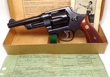 SMITH & WESSON 38/44 HEAVY DUTY 99% SUPER NICE MATCHING MAGNAS ORIGINAL BOX FACTORY LETTER - 1 of 15