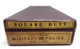 SMITH & WESSON 38 MILITARY & POLICE ORIGINAL BOX FACTORY LETTER 99%+ - 2 of 15