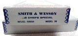 ULTRA RARE LAST ONE OF ONLY THREE SMITH & WESSON CHIEF SPECIAL TARGET MODEL 36 / MODEL 50 TARGET with NICKEL FINISH ULTRA RARE - 2 of 15