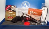 COLT SINGLE ACTION NICKEL 4 3/4 45 ORIGINAL BOX & SLEEVE AS NEW - 1 of 14