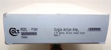 COLT SINGLE ACTION NICKEL 4 3/4 45 ORIGINAL BOX & SLEEVE AS NEW - 2 of 14