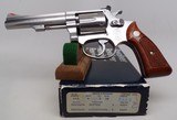 SMITH & WESSON MODEL 651 4" 22 MAGNUM RIM FIRE MATCHING BOX EXTRA CYLINDER FACTORY LETTER - 1 of 15