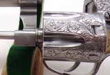 S & W MODEL 63 FULLY ENGRAVED GOLD & SILVER INLAYS ANGELO BEE ENGRAVED - 13 of 15