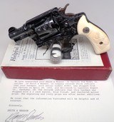 SMITH & WESSON TERRIER PRE-MODEL 32 ENGRAVED ORIGINAL BOX 38 CALIBER KENNELLY'S BOOK Pg 302 - 1 of 15