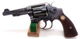 S&W FACTORY ENGRAVED M&P MODEL 1905 HE .38 CALIBER - 1 of 14