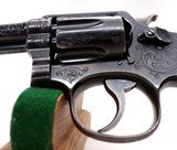 S&W FACTORY ENGRAVED M&P MODEL 1905 HE .38 CALIBER - 3 of 14