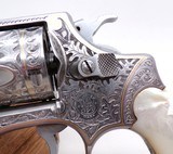J FRAME MODEL 60 EUROPEAN ENGRAVED OAKLEAF MOTIFF GOLD WIRE INLAY - 2 of 13