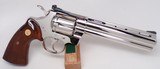 COLT PYTHON 6" NICKEL NIB - 10 of 15