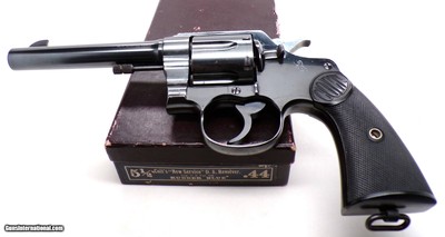 COLT NEW SERVICE 44/40 5 1/2" BARREL COLT BOX