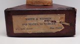 SMITH & WESSON MODEL 1950 TARGET ORIGINAL NUMBERED BOX NICE 45 CALIBER - 3 of 15