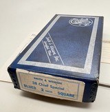 SMITH & WESSON MODEL 36 CHIEF SPECIAL .38 2' BARREL ORIGINAL NUMBERED BOX Excellent - Image 15 of 15