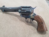 Standard Manufacturing Co.Single Action Revolver 4.75 Case Colored and Blue - 2 of 15
