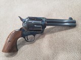 Standard Manufacturing Co.Single Action Revolver 4.75 Case Colored and Blue - 4 of 15