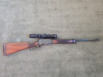 Browning BLR Rifle, Early First Year Belgian Production, .308 w/Leupold optics