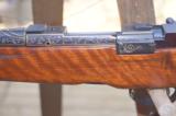 Breathtaking Custom Gold Inlaid Sako Riihimaki .222 Remington - 4 of 14