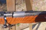 Breathtaking Custom Gold Inlaid Sako Riihimaki .222 Remington - 5 of 14