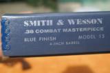 Smith & Wesson Model 15-2 .38 Combat Masterpiece With Original Box - 14 of 14