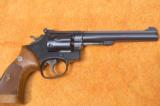 Smith & Wesson Model 17-4 Masterpiece With Box and Sales Receipt Factory Target Grips - 3 of 15