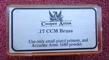 Cooper .17 CCM Single Shot Varmint WIth A Box of Factory Brass - 14 of 15