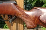 Krico .22 Hornet Mannlicher Carbine With Spectacular Wood. High Condition. - 4 of 15