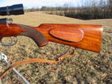 Extrememly Rare J P Sauer Pre-War Zi-Di 22 Hornet Mannlicher stocked rifle imported by Von Lengerke &Detmold - 6 of 12