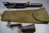 SPRINGFIELD M1-C GARAND SNIPER RIFLE M-82 SCOPE GRIFFIN & HOWE NUMBERED MOUNTS - 15 of 15