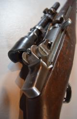 SPRINGFIELD M1-C GARAND SNIPER RIFLE M-82 SCOPE GRIFFIN & HOWE NUMBERED MOUNTS - 2 of 15