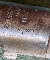 WW-1 GERMAN STAR G98 WAFFENWERKE OBERSPREE KORNBUSCH & Co. 1916 - 3 of 20