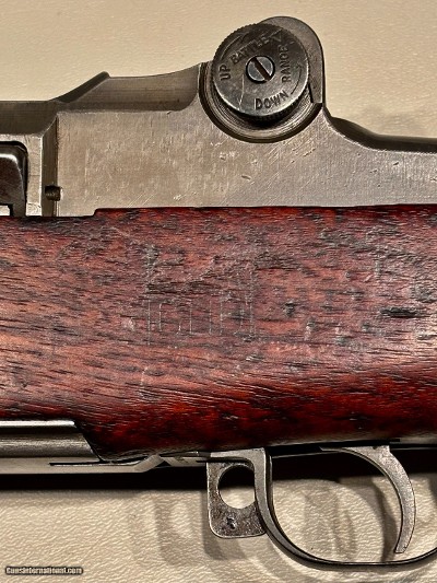 WW2 WINCHESTER M-1 GARAND 6/43 ALL CORRECT STOCK & PARTS