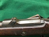 U.S. Springfield Trapdoor 1884 .45-70 Govt. Mint Condition with NJ Scabbard and Bayonet - 9 of 19