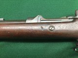 U.S. Springfield Trapdoor 1884 .45-70 Govt. Mint Condition with NJ Scabbard and Bayonet - 19 of 19