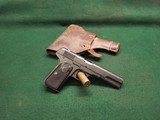 Husqvarna M1907 .380 with Infantry Regiment stamping. GB stamps Original Holster Extra Magazine - 1 of 12