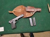 Husqvarna M1907 .380 with Infantry Regiment stamping. GB stamps Original Holster Extra Magazine - 5 of 12