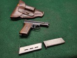 Germany Mauser 1910 Chambered in 25 ACP 6.35mm W/ Originalholster & Extra Mag - 1 of 11