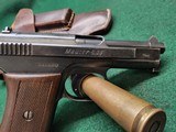 Germany Mauser 1910 Chambered in 25 ACP 6.35mm W/ Originalholster & Extra Mag - 4 of 11
