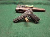 FN Browning HI Power 9mm MK 1 * Canada With Wood Holster Stock - 3 of 16