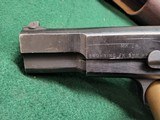FN Browning HI Power 9mm MK 1 * Canada With Wood Holster Stock - 8 of 16