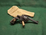 England Albion NO 2 MK 1 .38 W/ Canvas Holster 1943 Dated - 1 of 14