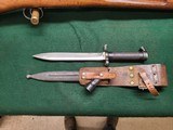 Sweden M96 6.5X55 Swed W/ Bayonet and Leather Scabbard - 2 of 20