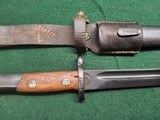 Yugo M48 8mm W/ Bayonet, Scabbard, Leather Belt - 6 of 18