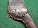 Colt 1901 US Army 38 Colt W/ Orig. Leather Holster - 15 of 16