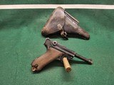 Mauser S/42 Luger 9MM German Proof Nazi 1938 W/ Holster - 1 of 17