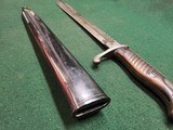 German Sawback 98 Mauser Bayonet & Scabbard - 4 of 9