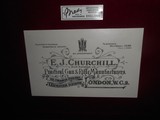 E.J. Churchill Sidelock 12 ga. - 5 of 14