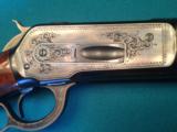 Winchester Ser# 157XXX, 1886 45-70 Takedown #9 Engraved Shotgun Butt/Lyman - 2 of 15