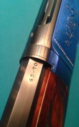 Winchester Ser# 157XXX, 1886 45-70 Takedown #9 Engraved Shotgun Butt/Lyman - 6 of 15