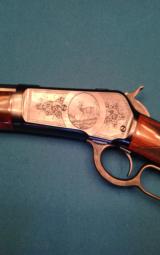 Winchester Ser# 157XXX, 1886 45-70 Takedown #9 Engraved Shotgun Butt/Lyman - 13 of 15