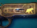 Winchester Ser# 53,XXX, 1886 45-70 High Grade Gold Engraved Crescent Engraved Butt/Lyman - 4 of 15